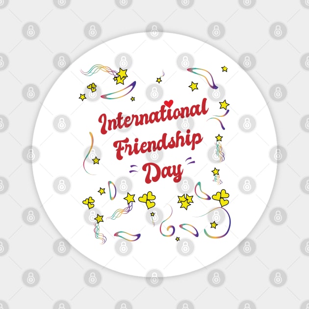 International Friendship Day Magnet by NekroSketcher